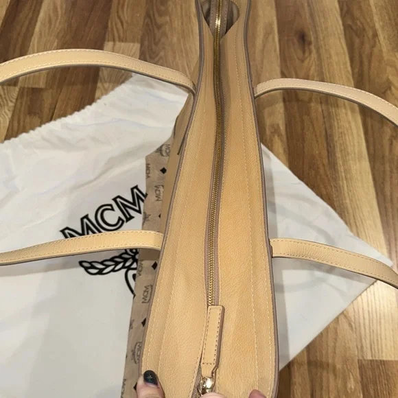 MCM leather tote bag - Picture 5 of 8